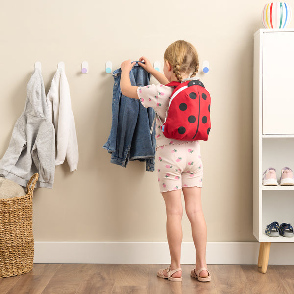 Kids & Toddler Preschool Backpack - Small Rucksack for Kindergarten - Ladybird