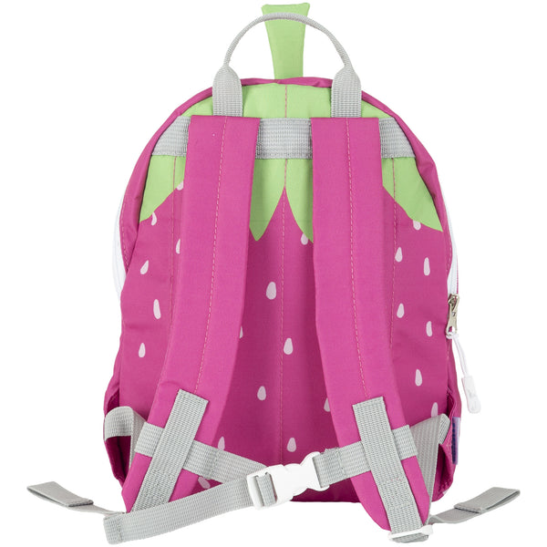 Kids & Toddler Preschool Backpack - Small Rucksack for Kindergarten - Strawberry