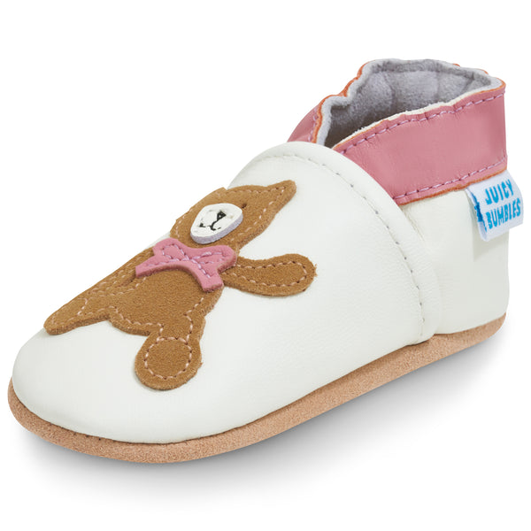 Baby Shoes Pink Teddy