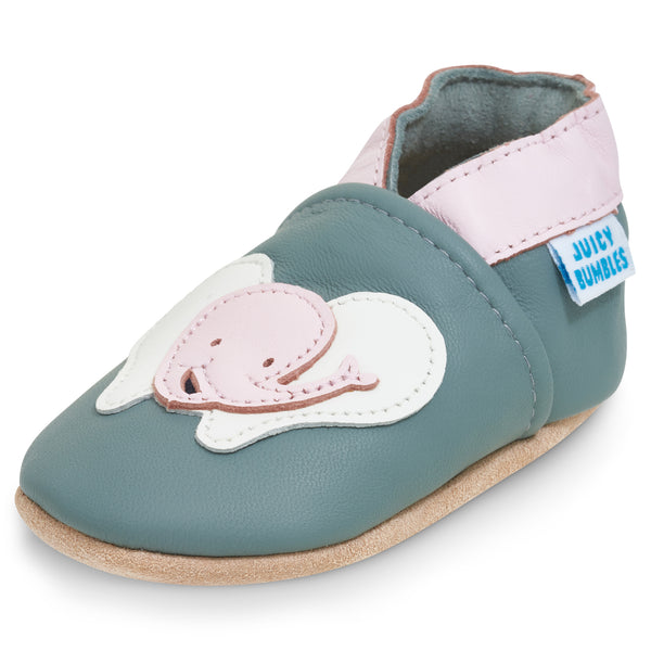 Smily Elephant Soft Leather Baby Shoes